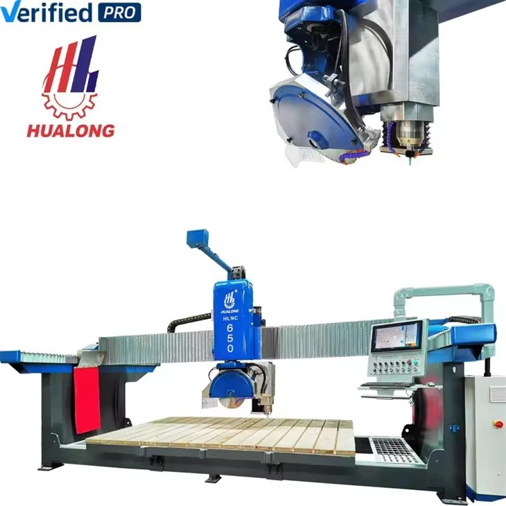 Machine CNC en marbre